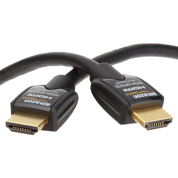 AmazonBasics High-Speed HDMI Cable - 9.8 Feet (3 Meters) Supports Ethernet 3D and Audio Return