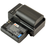 DSTE 2pcs LP-E6 Li-ion Battery + DC88 Charger for Canon