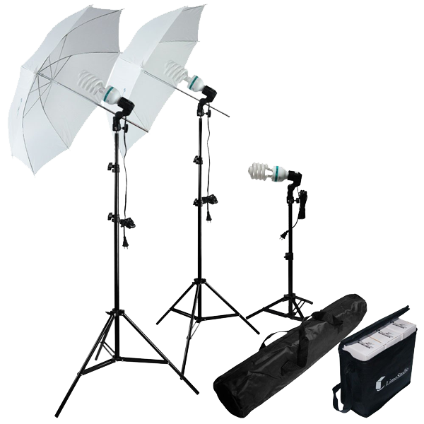 LimoStudio-Photography Photo Portrait Studio 600W Day Light Umbrella Continuous Lighting Kit